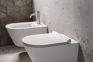 Závěsné wc a bidet Catalano New Zero s Newflush.